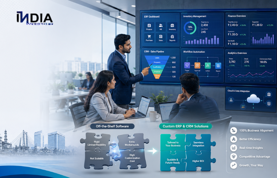 ERP software development services in Indore