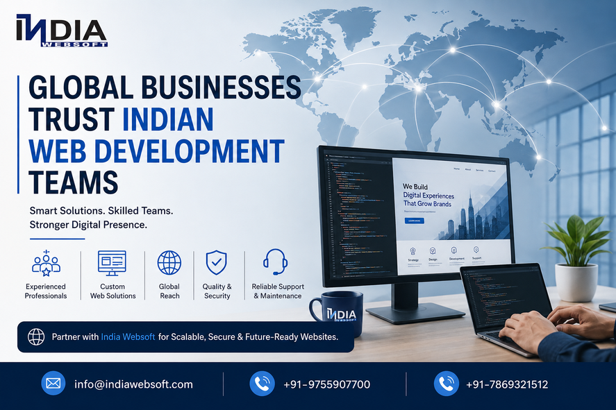 Global web development team in India – India Websoft