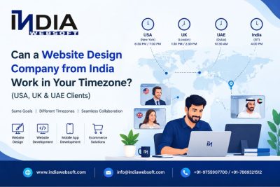 Website design company from India working with USA UK and UAE clients