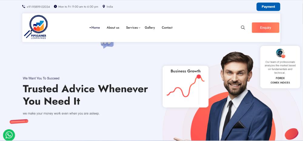 India Websoft Website Portfolio
